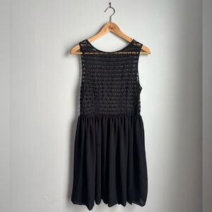 Vintage American Apparel Black Sleeveless Mini Dress